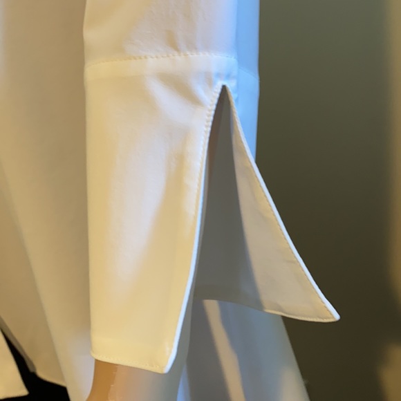 Joseph Ribkoff white Blouse/Shirt Size 4 - Picture 4 of 6
